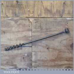 Vintage Gilpin 1 ¼” Scotch Barrel Eyed Timber Framing Auger Bit