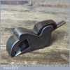 Antique Cast Steel Bullnose Plane Rosewood Infill - Good Condition