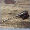 Vintage Saddler’s Leatherworking Awl Rosewood Handle - Good Condition