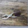 Vintage Slim Gas Fitters Pipe Gripping Pliers - Good Condition