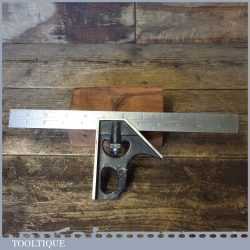 Vintage Rabone No: 1901 Cast Steel Adjustable Sliding Square - Fully Refurbished