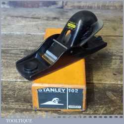 Vintage Boxed Stanley No: 102 Block Plane - Fully Refurbished