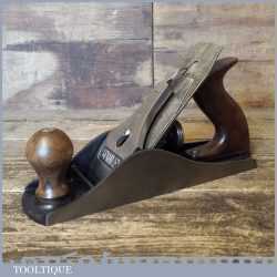 Vintage Stanley No: 4 ½ Wide Bodied Smoothing Plane - Fully Refurbished