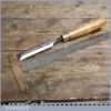 Vintage Forged Steel 1” Wide Diamic Chisel By A Hildick of Sheffield