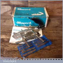 Vintage Boxed Record No: 044C Plough Plane With 10 Cutters- Fully Refurbished