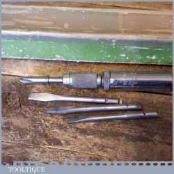 Vintage Boxed Stanley Yankee No: 130A Pump Action Screwdriver Complete