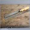 Vintage Forged Steel Paring Chisel By I SORBY 1 1/2” (38mm) Wide