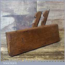 Rare Antique John Moseley Twin Ironed Beechwood Moulding Plane - Good Condition