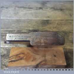 Vintage A Mathieson & Son No: 8 Round Moulding Plane - Good Condition