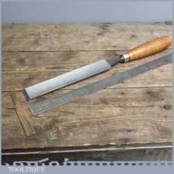 Vintage Forged Steel Gouge Paring Chisel 1 ½” Wide