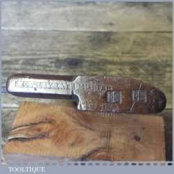 Antique 18/19th Century Moseley Late Mutter ½” Round Moulding Plane