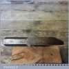 Antique E Homersham No: 3 Round Beech Moulding Plane - Good Condition