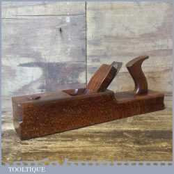 Antique Beechwood Technical Jack Plane Sorby Iron - Good Condition