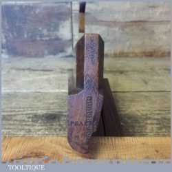 Antique Wallace Side Hollow Beech Moulding Plane - Good Condition