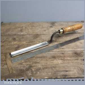 Vintage Forged 1 1/4” Steel Paring Chisel By Stormont of Sheffield