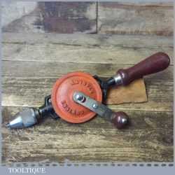 Vintage Stanley No: 805 Egg Beater Single Pinion Hand Drill