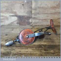 Scarce Vintage Goodell-Pratt USA Double Pinion 2 Speed Breast Drill Pat. 1895