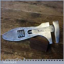 Vintage King Dick 6” Adjustable Spanner Wrench - Good Working Order
