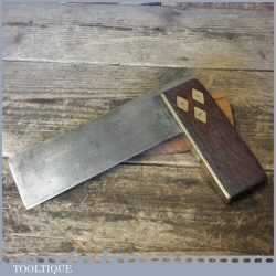 Vintage Carpenters Rosewood Brass 6” Try Square - Good Condition