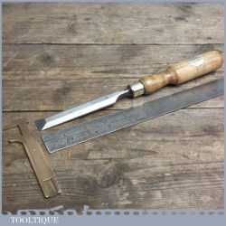 Vintage 3/4” Wide Bevel Edge Chisel By Marples And Sons
