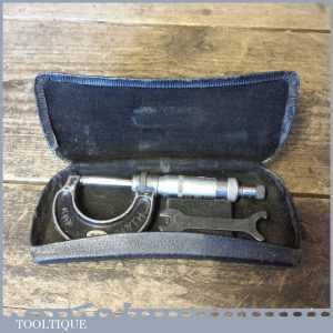 Vintage Boxed Moore & Wright No: 965 Imperial Micrometer - Good Condition Vintage Boxed Moore & Wright No: 965 Imperial Micrometer - Good Condition