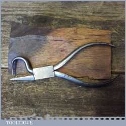 Vintage Hugoniot-Tissot France Box Jointed Hole Piercing Pliers