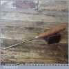 Vintage No: 11 W Marples & Sons 5/16” Straight Wood Carving Gouge Chisel