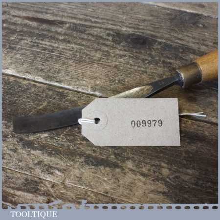 Vintage No: 14 Sorby Mr Punch 1/2” Curved Wood Carving Gouge Chisel ...