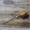 Vintage No: 4 S J Addis 3/8” Curved Wood Carving “V” Parting Chisel
