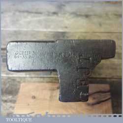 Vintage John Moseley & Son 7/16” Ovolo Beech Moulding Plane - Good Condition