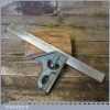 Vintage Rabone Chesterman No: 1912 Steel Adjustable Combination Square