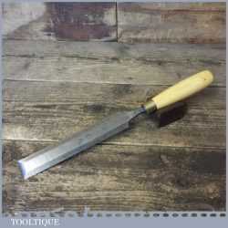 Vintage J B Hindley Pattern Makers 1 3/16” Bevel Edge Paring Chisel