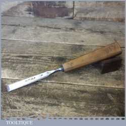 Vintage Japanese 15mm Bevel Edge Chisel Beech Handle - Sharpened Honed