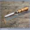 Vintage Forged Steel 3/4” Wide Bevel Edge Chisel Made In Sheffield
