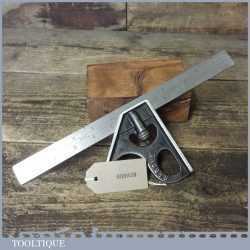 Vintage Rabone Chesterman No: 1901 Cast Steel Sliding Combination Square