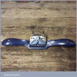 Vintage Record No: 0151 Adjustable Curved Sole Metal Spokeshave - Refurbished