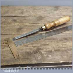 Vintage Forged Steel ½” Paring Chisel By A E DELL & SONS Sheffield