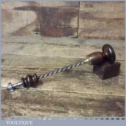 Antique 10 ½” Archimedes Drill Refurbished Ready To Use