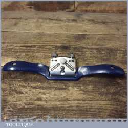 Vintage Record No: 0151 Flat Soled Adjustable Metal Spokeshave - Refurbished