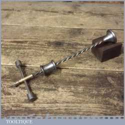Vintage Hobbies Steel Brass Jewellers Counter Weighted Archimedes Hand Drill