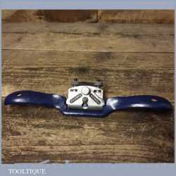Vintage Record No: 0151 Flat Soled Metal Spokeshave - Refurbished
