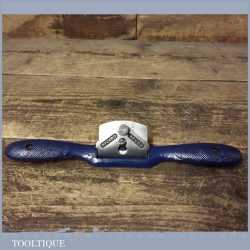 Rare Vintage Record No: 052 Flat Soled Metal Spokeshave 1935-43 Refurbished