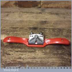 Vintage Record No: 0151 Adjustable Curved Sole Metal Spokeshave - Refurbished