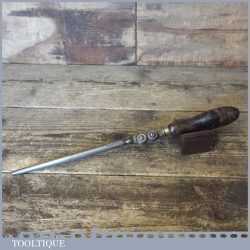 Unusual Duel Antique Fischer Garanti French Patented Butchers Sharpening Steel