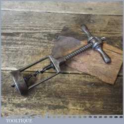 Antique Rollover Frame Corkscrew Named The Challenge C Early 1900 - Good Condition