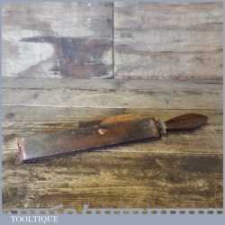 Rare Vintage Barber’s Adjustable Loom Leather Strop Rosewood Handle