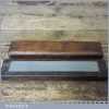 Vintage 8 ¼” x 1 ¼” Welsh Slate Fine Grit Oilstone Box - Good Condition