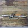 Antique Stanley USA No: 66 Nickel Plated Hand Beading Plane - PAT Dated Feb.9.86