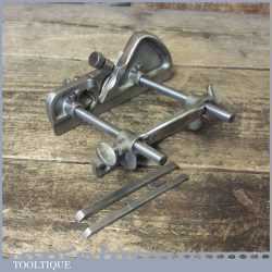 Vintage Rapier No: 043 Plough Plane With Three Cutters - Fully Refurbished