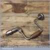 Vintage B&B Carpenters Ratchet Brace With 10” Swing - Broad Arrow